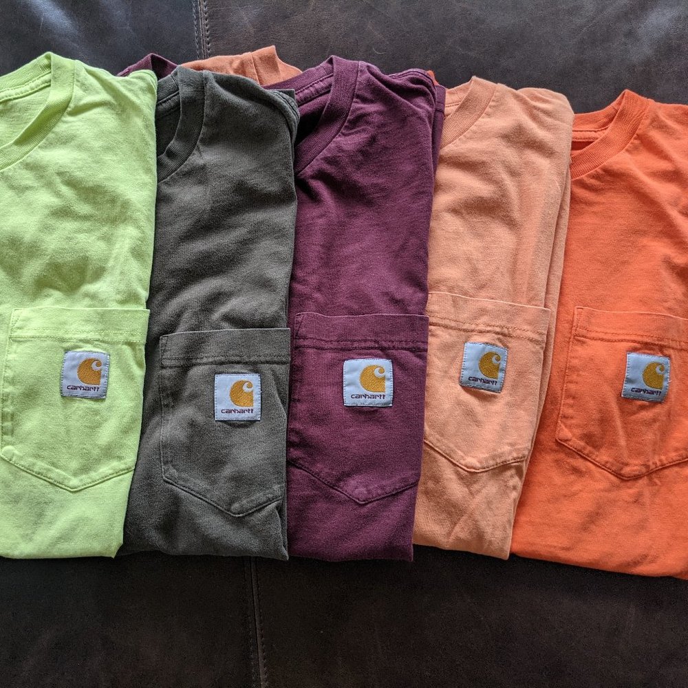 Carhartt WIP Pocket T's Lot of 5